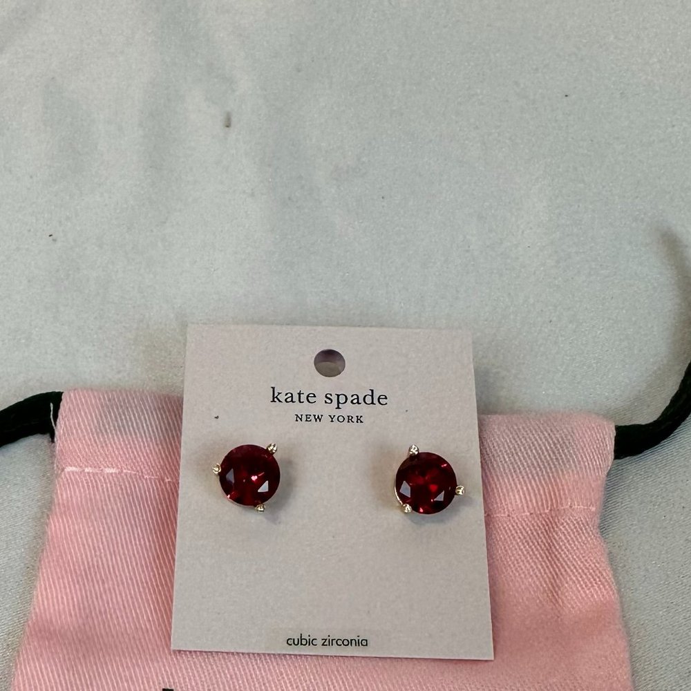 Kate Spade "Rise & Shine" Studs in Festive Pink - Earrings